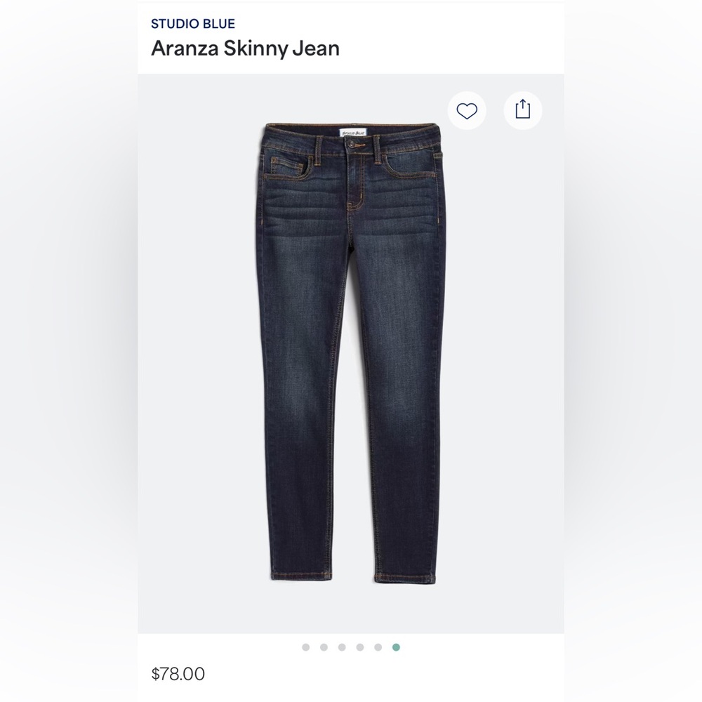 Classic Indigo Women's Skinny Jeans